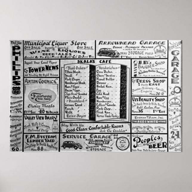 POSTER BILLBOARD 1939 (Devant)