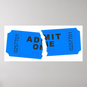 Poster Billet déchu