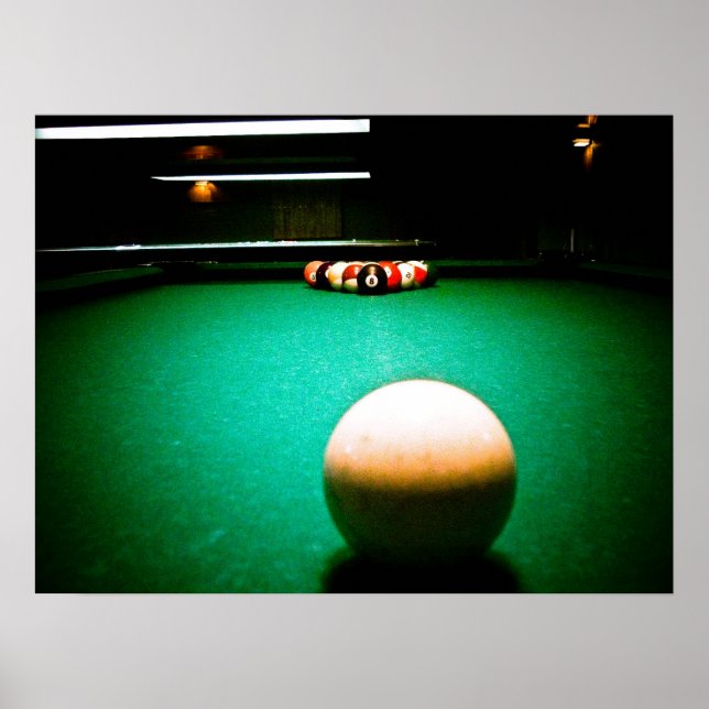 Poster Billiards 02 (Devant)