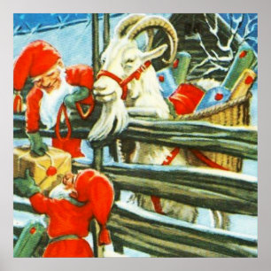Poster « Billy Goat Helper » par Jenny Nystrom