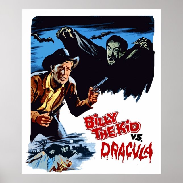 Poster Billy l'enfant contre Dracula (Devant)