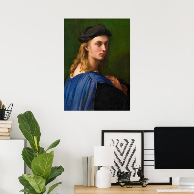 Poster Bindo Altoviti, 1515 par Raphael (Bureau à domicile)