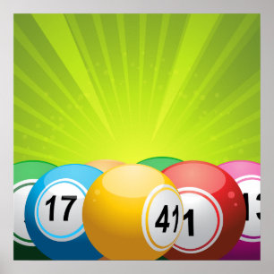 Poster Bingo Balls