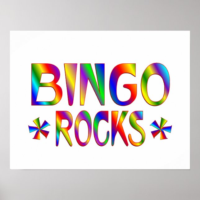 Poster BINGO Rocks (Devant)
