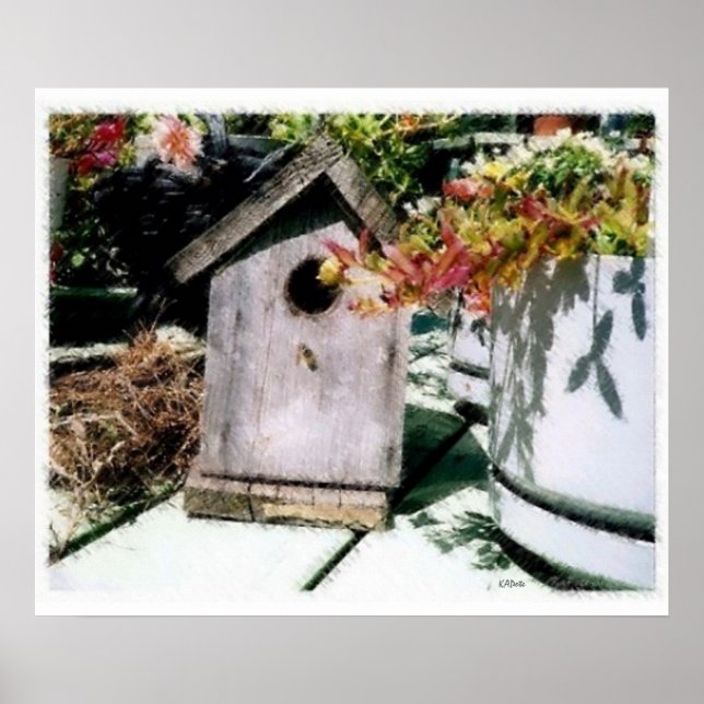 Poster Birdhouse (Devant)