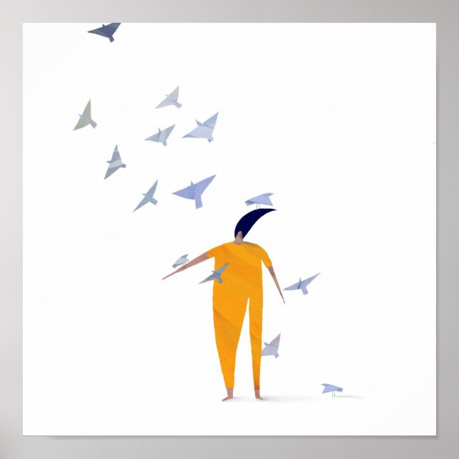 Poster Birds (Devant)