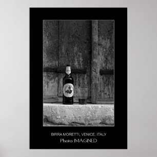 POSTER BIRRA MORETTI, VENISE, ITALIE