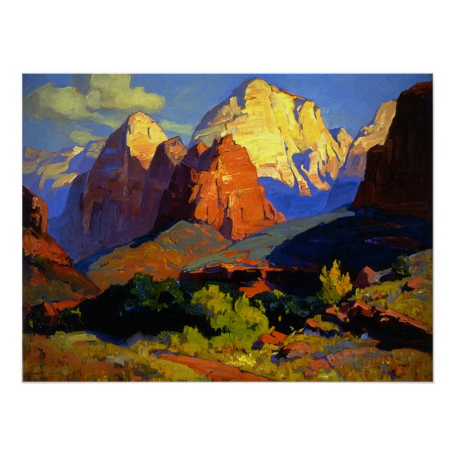 Poster Bischoff - Zion Park (Devant)