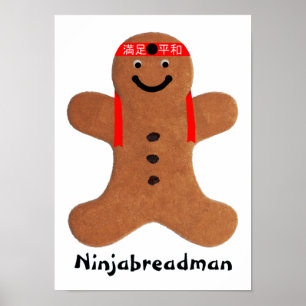 Poster Biscuit Ninjabreadman (biscuit)
