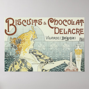 Poster Biscuits & Chocolat