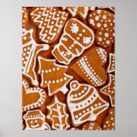 Biscuits en pain d'épices de Noël