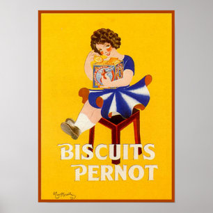 Poster Biscuits vintages