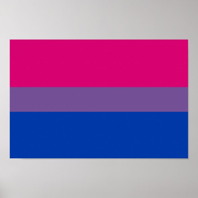 Poster Bisexual pride (Devant)