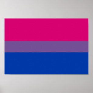 Poster Bisexual pride