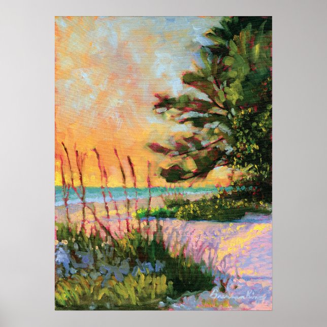 Poster Bistro de plage (Devant)