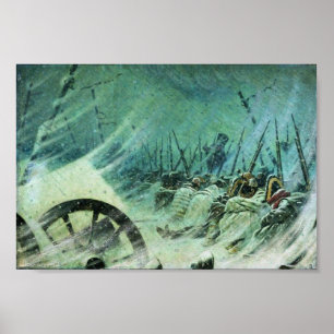 Poster Bivouac de nuit