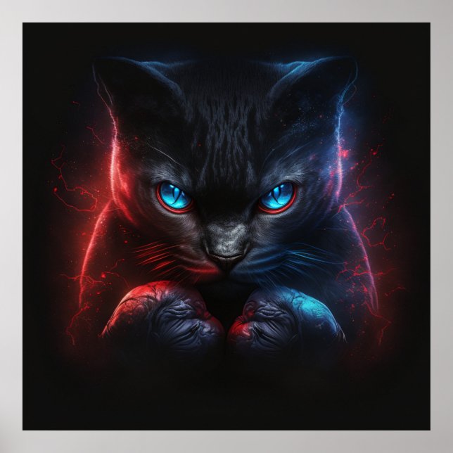 Poster Black Cat (Vorne)