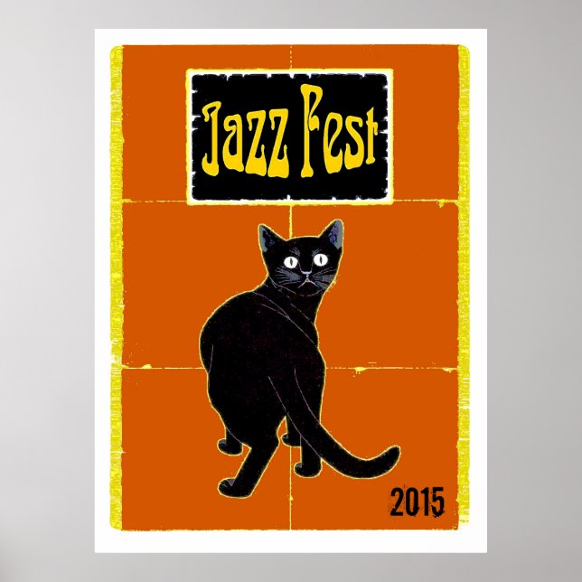 Poster Black Cat Jazz Fest 2015 (Devant)