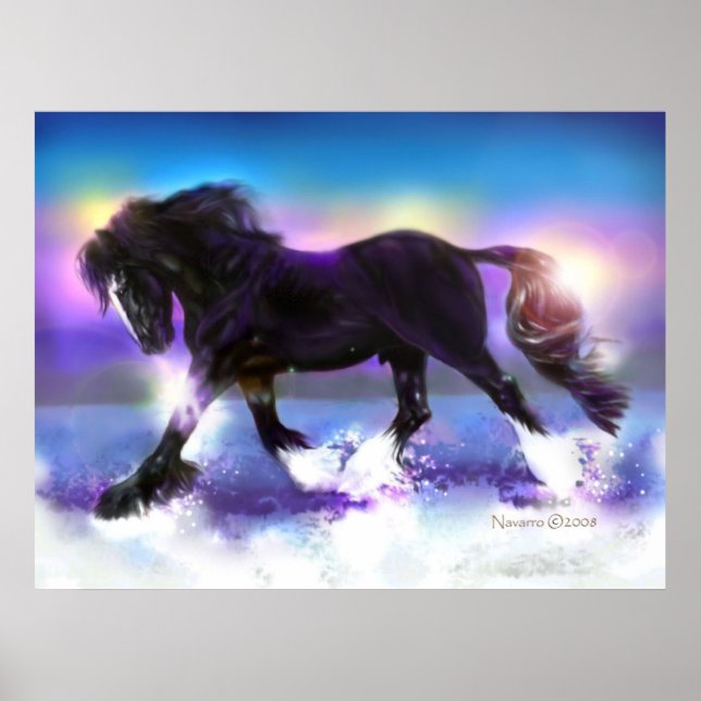 Poster Black Foot Shire (Devant)