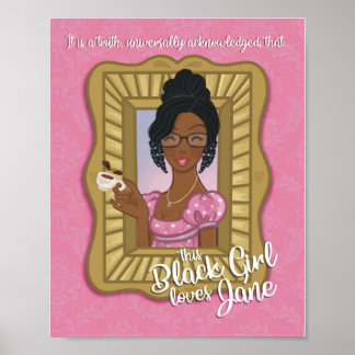 Poster Black Girl Loves (mat)