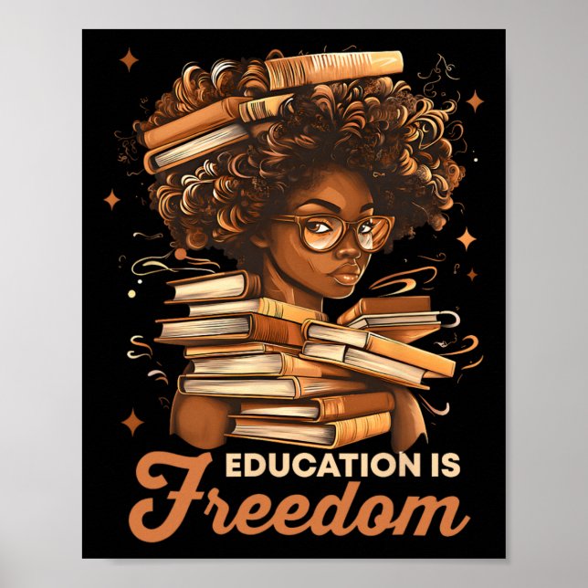 Poster Black History Month Black Leaders African American (Devant)