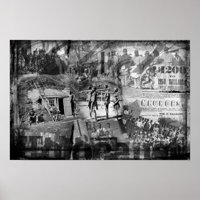 Poster "Black Holocaust" (Vorne)