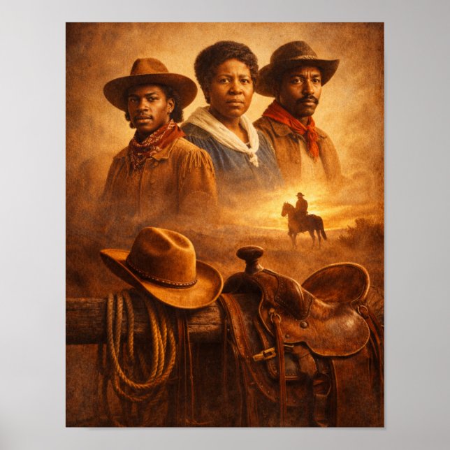 Poster Black Legends of the West (Devant)