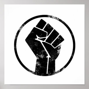 Poster Black Lives Matt FIST 2 #BLM