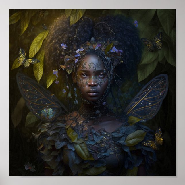 Poster 'Black Sprite' (Devant)