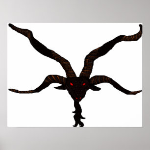 Poster Black Star-volcanique