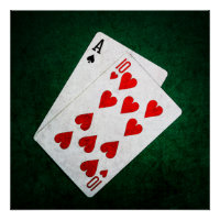 Blackjack 21 point - As, Ten