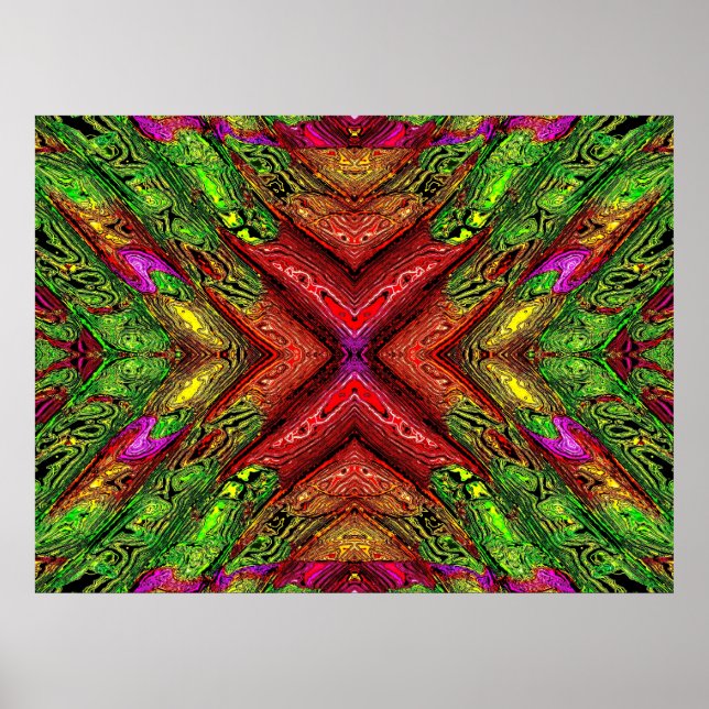 Poster Blacklight des années 70 (Devant)