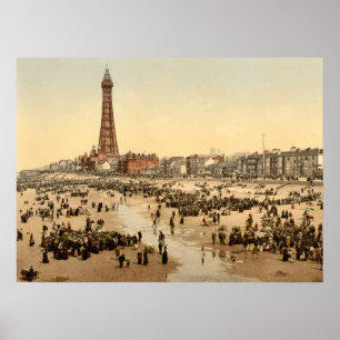 Poster Blackpool Tower II, Lancashire, England