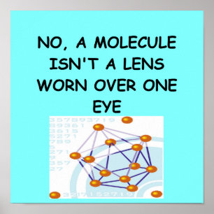Poster blague de chimie