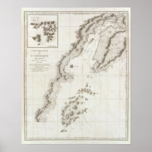 Poster Blair vers la péninsule de l'Alaska