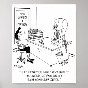 Poster Blâmer Le Partenaire Junior