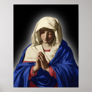 POSTER BLESSEE VIRGIN MARY