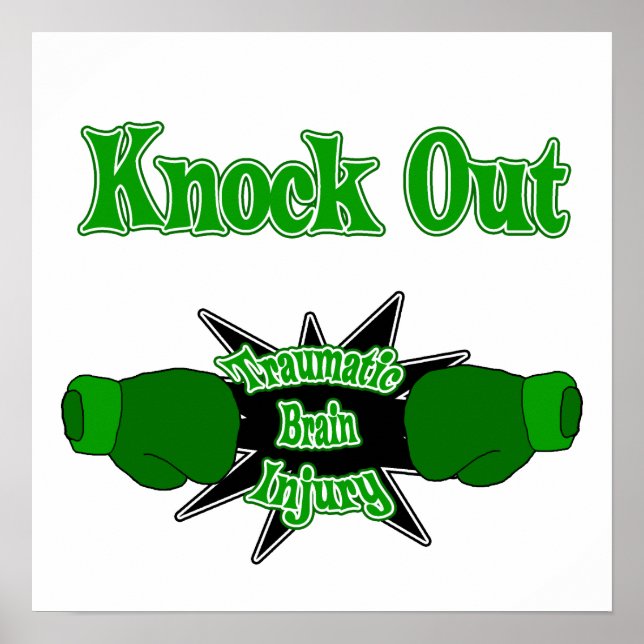 Poster Blessure cérébrale traumatique (Devant)