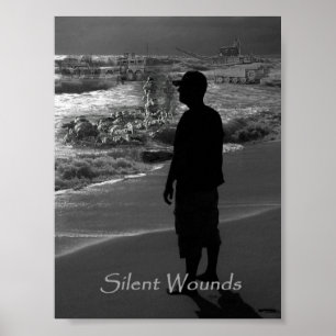 Poster Blessures silencieuses