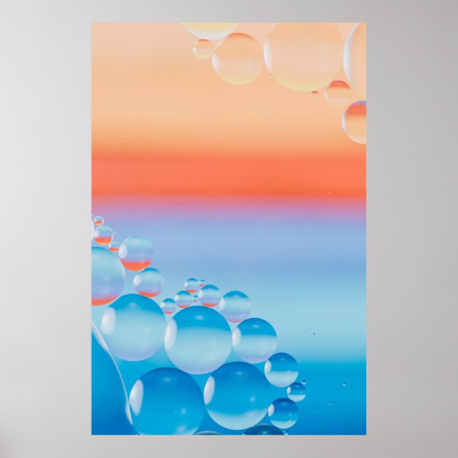 Poster Bleu (Devant)