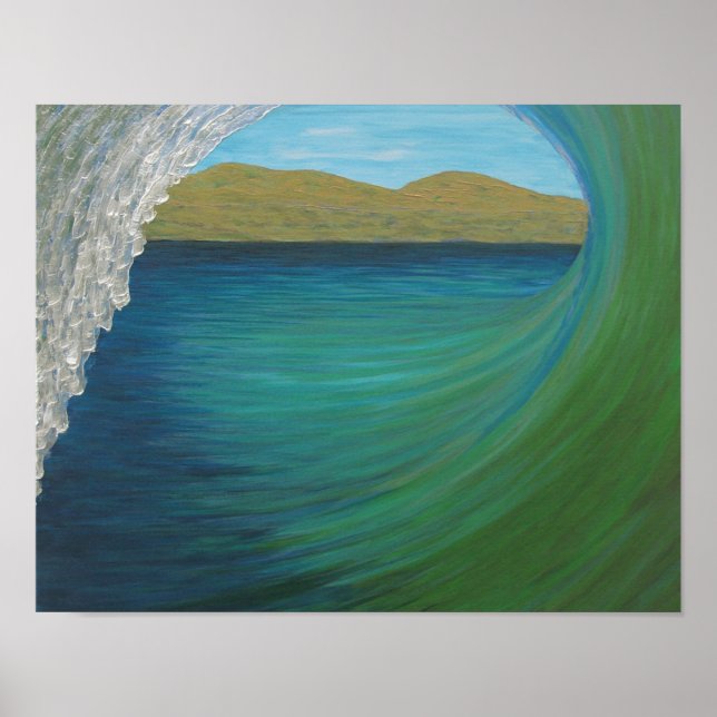 Poster Bleu (Devant)