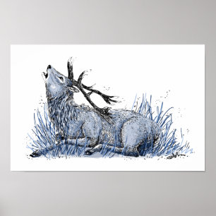 Poster Bleu