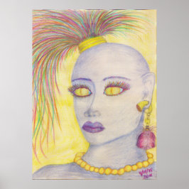 Poster Bleu 3 demi-teinte2