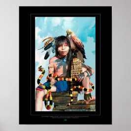 Poster Bleu Chaco