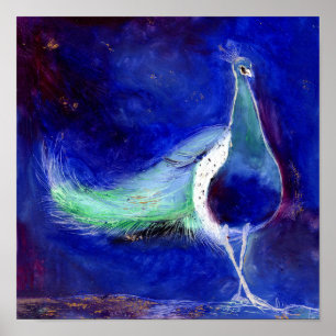 Poster Bleu de paon 2013