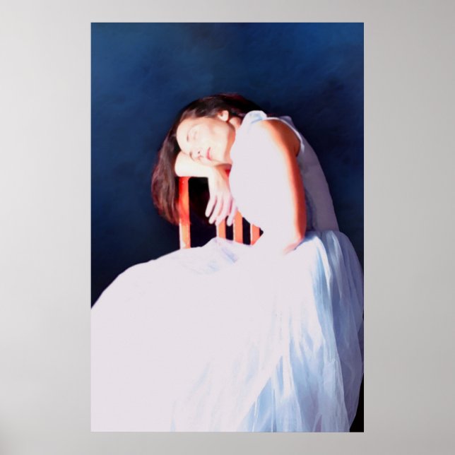 Poster Bleu dormant (Devant)