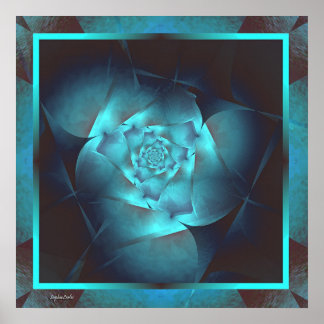 Poster bleu pour vous