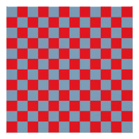 Bleu rouge À damiers En vichy Motif