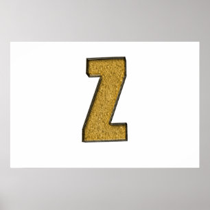 Poster Bling Gold Z