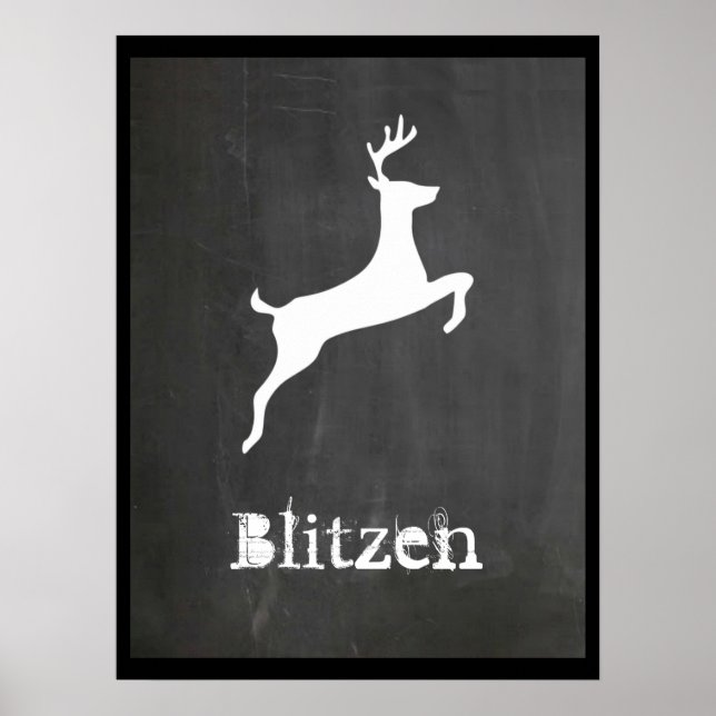 Poster Blitzen (Devant)